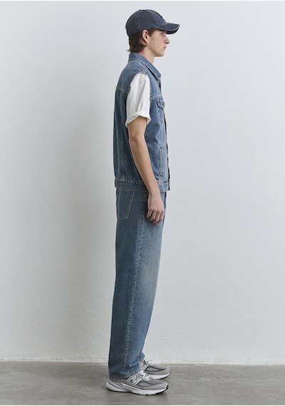 Mavi - Russell Classic Denim Indigo Mavisi Jean Yelek 0111783-89135 Koyu Mavi