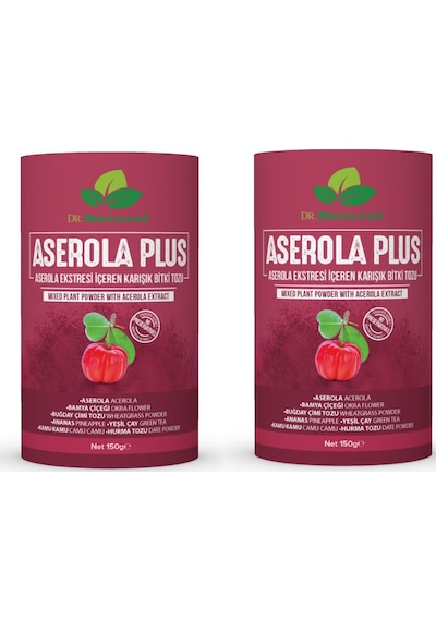 Aserola Eki İçeren Karışık Bitki Tozu 2 x 150 G