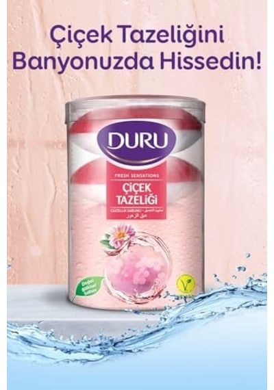 Fresh Sensations Çicek Tazeliği Sabun, 100 Gramx4 Acı Badem
