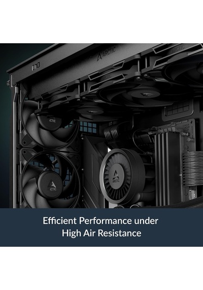 P12 Pro - Güçlü Premium Fan, 120 Mm Pwm Fan, 600-3000 Rpm, 0 Rpm % 5 Pwm, Akışkan Dinamik Rulman, 4-pin - Siyah