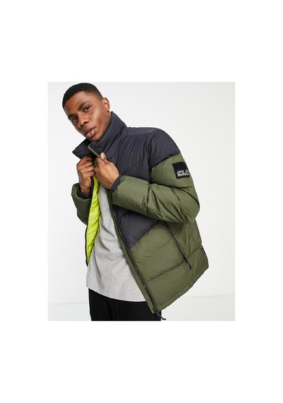Jack Wolfskin Fearless Down Erkek Outdoor Mont Haki - Lacivert Haki - Lacivert