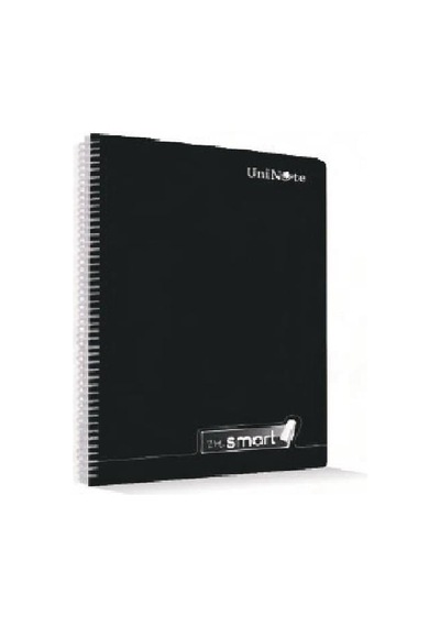 I'am Smart Plastik Kapak Spiralli 96 Yaprak Kareli A4 Defter 12'li Paket