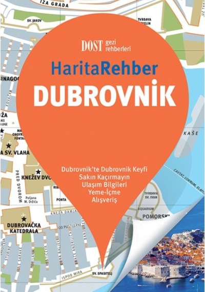 Dubrovnik Harita Rehber  -  Vincent Grandferry  -  Dost Kitabevi