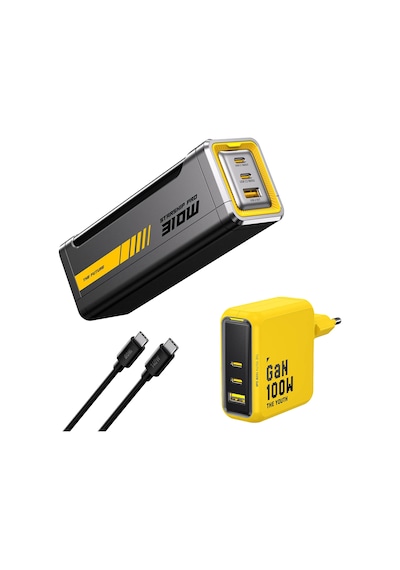 Aohi Starship 20.000 Mah 310w Powerbank, Youth 3 Portlu 100w Şarj Adaptörü
