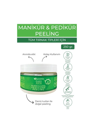 Juvenis Easy Manikür Pedikür Peelingi 250 ML