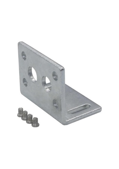 Jgy370 Dc Motor Montaj Parçası Bracket Çelik L Demir Parça