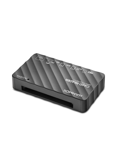 İetop Hdx7064 Usb Type-c 3.1 Gen1 All İn One Kart Okuyucu Cf Sd Microsd Ms Xd 5 Gbps Siyah