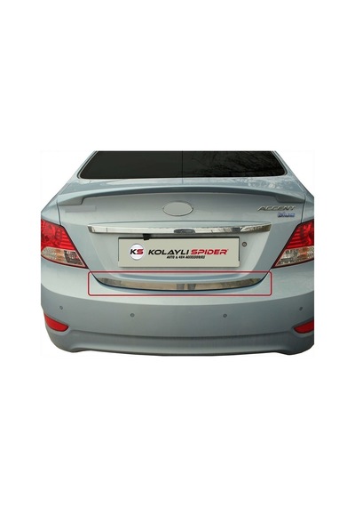 Hyundai Accent Blue Rb Bagaj Alt Çıta Krom 2011 Ve Sonrası