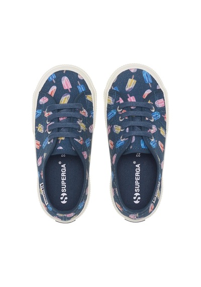 Superga 3750 Kids İce Lolly Print Leggera Çocuk Unisex Lacivert Bileksiz Sneaker Lacivert-446 Superga 3750 Kids İce Lolly Print Leggera Çocuk Unisex Lacivert Bileksiz Sneaker Lacivert-446