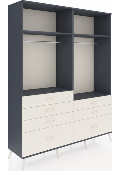 Hyperion Gardrop 4 Raflı 7 Çekmeceli 2 Askılı 176x44x221 Antrasit-antrasit/aytaşı Antrasit/aytaşı Hyperion Gardrop 4 Raflı 7 Çekmeceli 2 Askılı 176x44x221 Antrasit-antrasit/aytaşı Antrasit/aytaşı