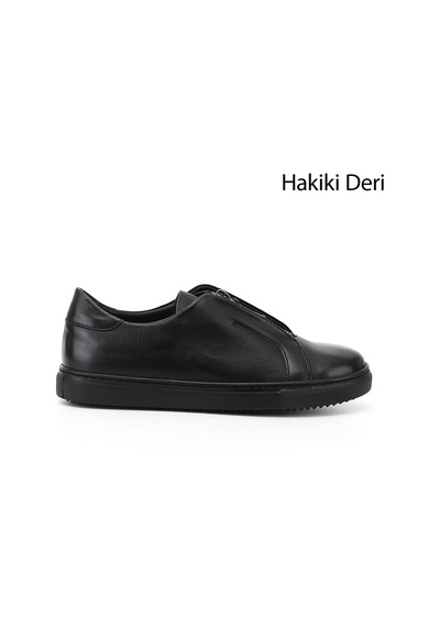 Gönderi(R) Gönderi R Kadın Siyah Fermuarlı Termo Taban Hakiki Deri Sneaker Gdza134m0371 Siyah Gönderi(R) Gönderi R Kadın Siyah Fermuarlı Termo Taban Hakiki Deri Sneaker Gdza134m0371 Siyah