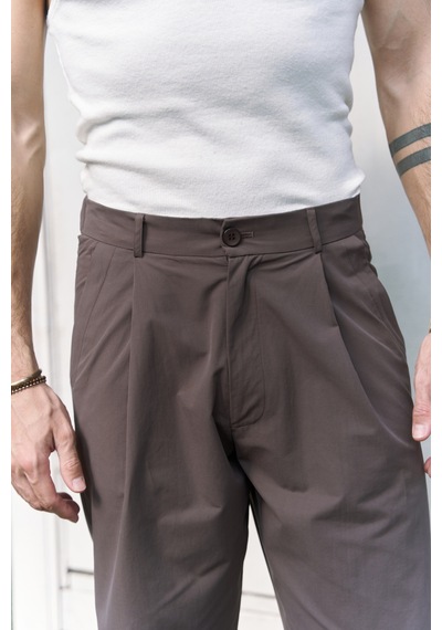 Mai Collection Mai Studios Co. Sergio Düğmeli Kahve Erkek Pantolon Kahve