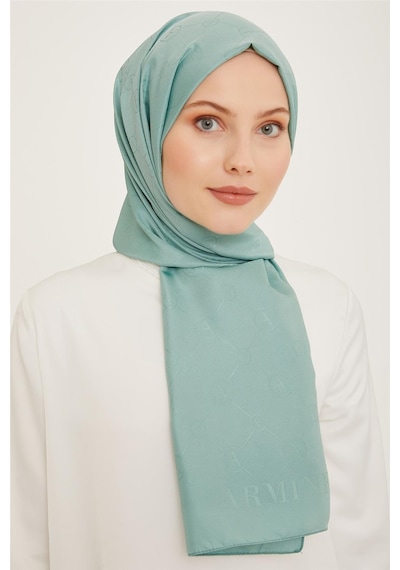 Armine Trend İnci Monogram Şal 2 11 57 Yeşil