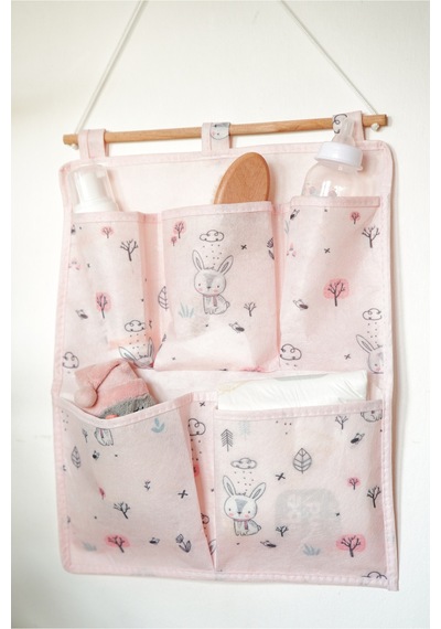 Serstil Pink Rabbit Serisi 2 Katlı Duvar Tipi Düzenleyici - 36 X 46 Cm