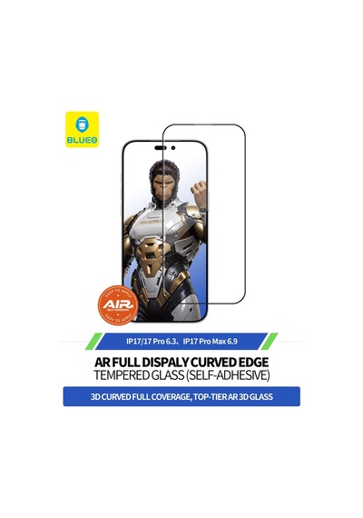 Premium Cihaz Kalkanı Mobil Parça Cep Koruması İphone 17 / 17 Pro Uyumlu Ekran Koruyucu 3d