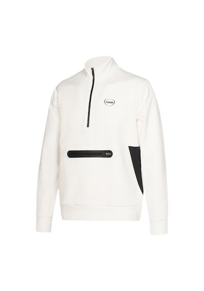 Hummel Loton Yarım Fermuarlı Sweatshırt 922255-9003 Beyaz