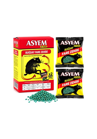 Lunaev Buğday Formlu Fare Yemi 2 X 100 G
