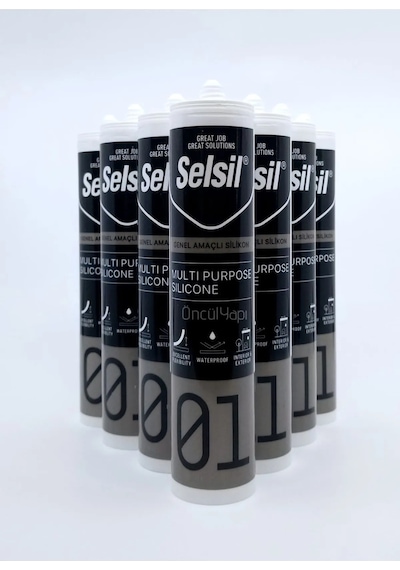 Selsil Şeffaf Silikon 280gr