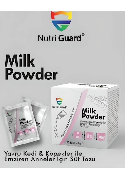 Nutri Guard Kedi Ve Köpek Süt Tozu - Yavru Ve Emziren Anneler İçin 30 Şase