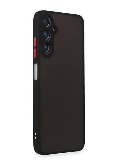 Bezos Samsung Galaxy A05s Uyumlu Kılıf Montreal Silikon Kapak - Siyah Ob