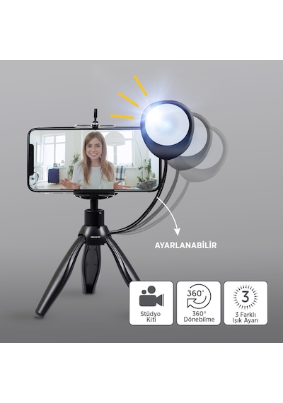 Onyo ONY15 Işıklı Tripod