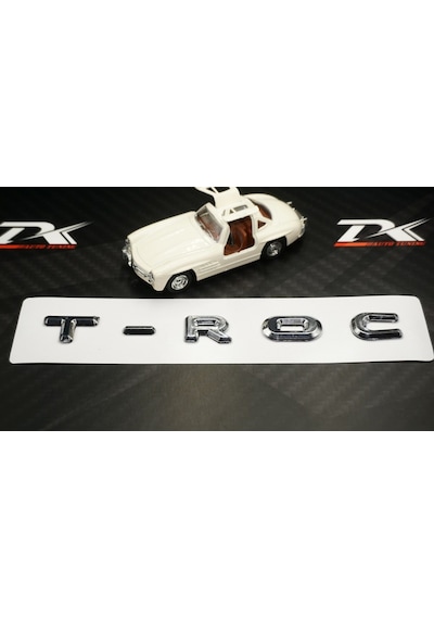 Vw Volkswagen T-Roc Bagaj Krom Abs 3M 3D Yazı Logo Amblem (511537140)