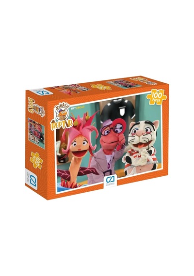 Dedektif Reptır 100 Parça 34x24cm Çocuk Puzzle Yapboz Serisi