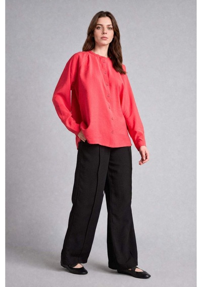 Defacto Regular Fıt Aerobin Wide Leg Pantolon H3223ax26aubk81 Siyah-bk81