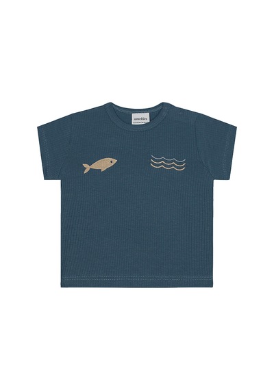 Antebies Minik Denizciler Kısa Kollu Tshirt Şort Set renkli
