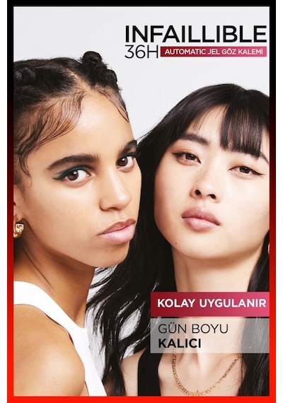 L'Oreal Paris Infaillable Automatic Jel Göz Kalemi Yoğun Siyah