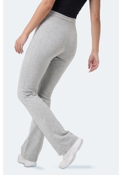 Slazenger Malena Kadın Bol Paça Gri Eşofman Altı