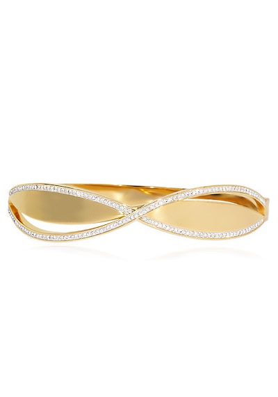Kadın Sonsuzluk Model Çelik Bilezik Gold