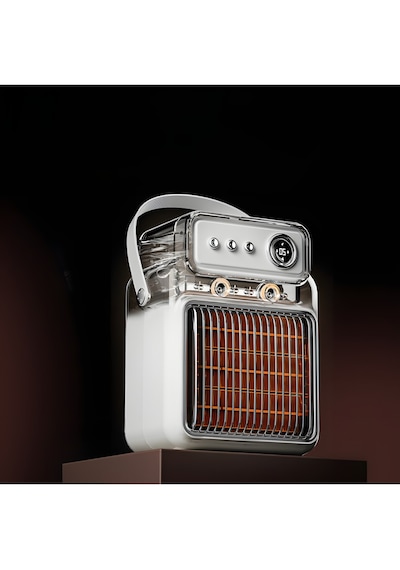 Masaüstü Nemlendiricili Fanlı Isıtıcı, 2000w 3 Kademeli Hızlı Hava Isıtıcı Xh-1202