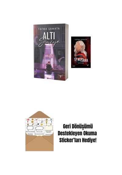 Altı Saniye + 17 Numara - Katliam + Okuma Sticker'ları