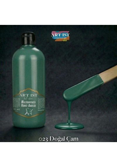 Multisurfaces Hibrit Akrilik Boyalar - 023 Doğal Çam Ahşap, Taş Tozu, Hobi, Dıy