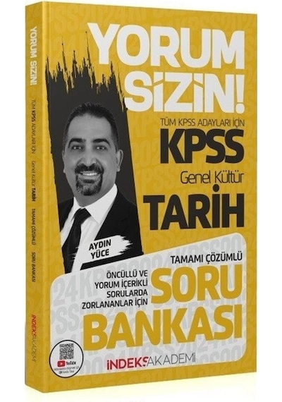 2024 Kpss Tarih Yorum Sizin Soru Bankası Çözümlü / Aydın Yüce