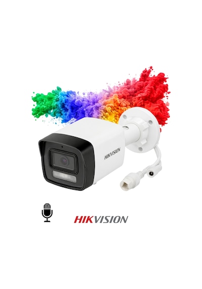 Ds-2cd1021g2-lıuf 2mp 2.8mm Colorvu Gece Renkli Ip Kamera Mikrofonlu