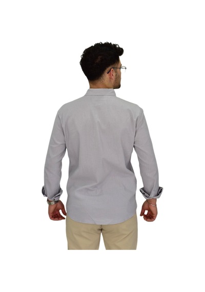 Erkek Spor Gömlek Regular Fit 9630 Bgl-st04413 Gri