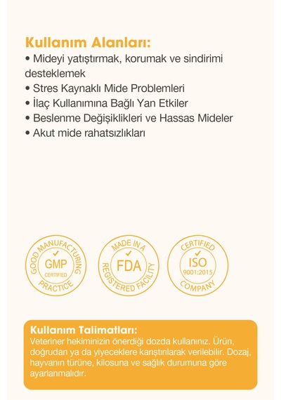 Mixtura Pharma Gastromix Mide Ve  Sistemini Kedi Ve Köpek Mide Koruyucu