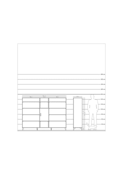 Hyperion Dolap 12 Raflı Tek Kapaklı 220x44x163 Antrasit-çam Atlas Çam - Antrasit Hyperion Dolap 12 Raflı Tek Kapaklı 220x44x163 Antrasit-çam Atlas Çam - Antrasit