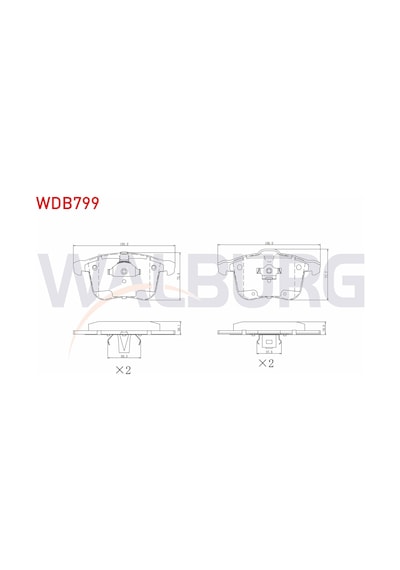 Opel Vectra C 1.6 16v 2002-2008 Ön Fren Balatası
