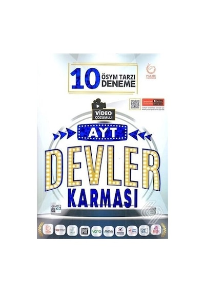 AYT Devler Karması 10 Deneme Sınavı- Palme Eğitim