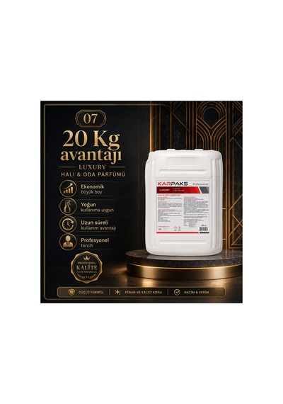 Luxury Halı Ve Oda Parfümü 20 L Profesyonel Büyük Boy Premium Ferah Koku