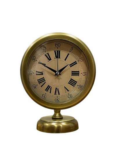 Majestic Time Eskitme 25 X 20 Cm Metal Masa Saati Çok Renkli