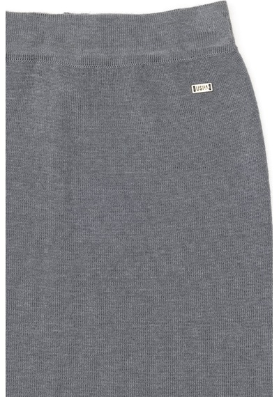 U.s. Polo Assn. Kız Çocuk Gri Melanj Etek Triko 50298585-vr086 Gri Melanj