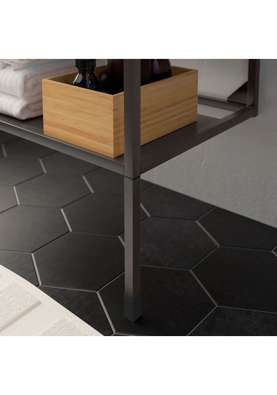 Ikea Enhet 2'li Mobilya Ayağı 22-24,5 Cm Siyah