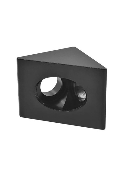 20x20 Sigma Geniş L Köşe Bağlantı Parçası Alüminyum(Siyah)