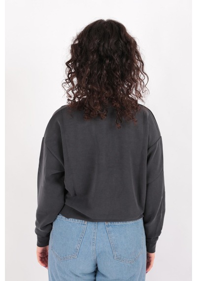 Busem S0016589 Kadın Sweatshirt Antrasit