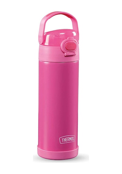 Thermos F422 Funtainer Çocuk Pipetli Termos 0,47l Neon Pink 024352 Pembe
