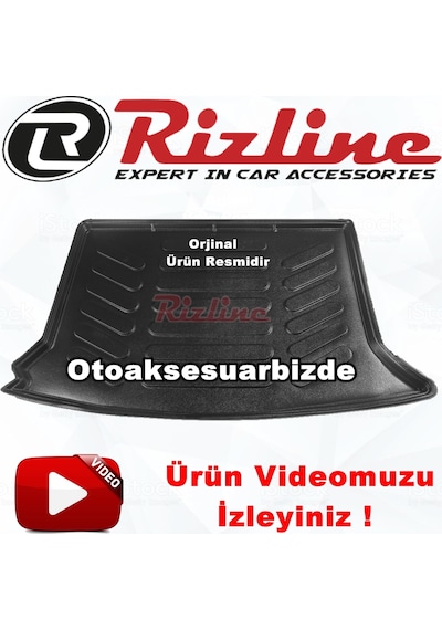 Dacia Sandero 3D Bagaj Havuzu Siyah 2008-2012 Arası Rizline N11.4334